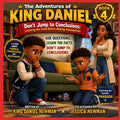 The Adventures of King Daniel Book 4 - Don't Jump to Conclusions children's book cover