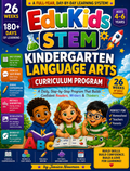 EduKids STEM Kindergarten Language Arts Curriculum Program book cover